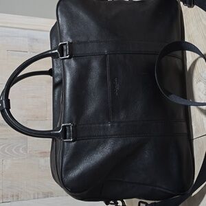 Coach Leather "Overnight Bag" Messenger Bag/Briefcase/Laptop Bag
